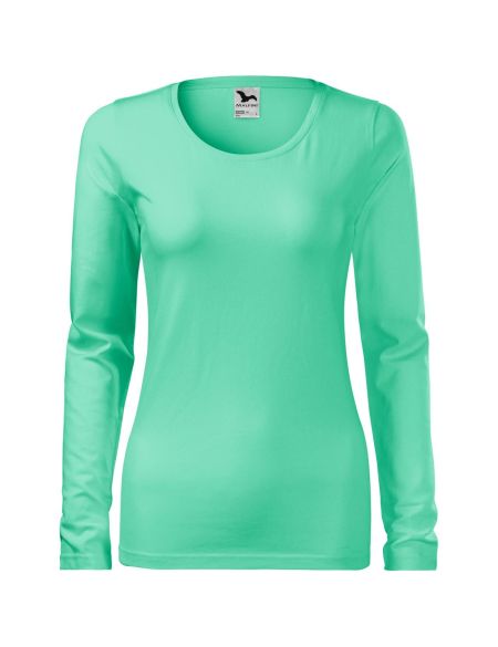 Women's long-sleeved T-shirt Malfini Slim 139 white