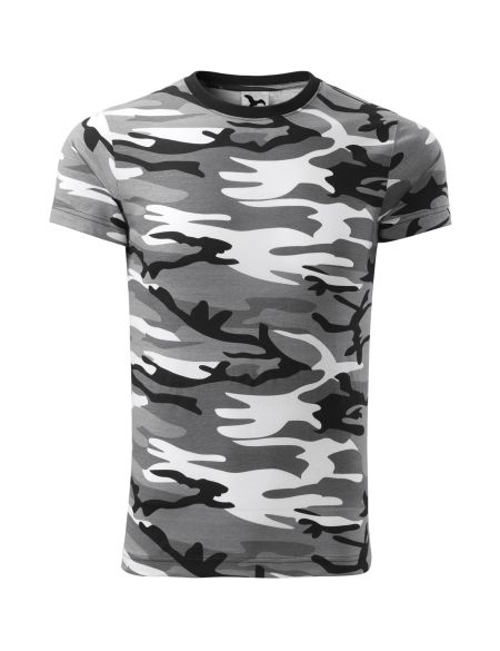 T-Shirt Unisex Malfini Camouflage 144 Camouflage grau