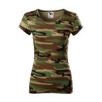 Damen T-Shirt Malfini Camo Pure C22 Camouflage grau
