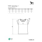 Damen T-Shirt Malfini Camo Pure C22 Camouflage grau