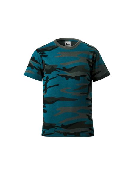 Kinder T-Shirt Malfini Camouflage 149 camouflage grau