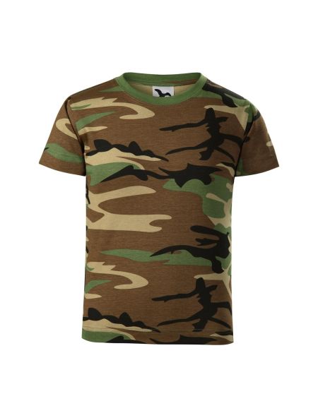 Children's T-shirt Malfini Camouflage 149 camouflage grey
