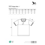 Herren-Poloshirt Malfini Pique Polo 203 weiß