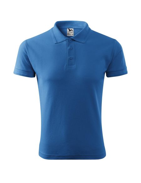 Herren-Poloshirt Malfini Pique Polo 203 weiß