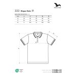 Polokošile dětská piqué Malfini Pique Polo 222 bílá