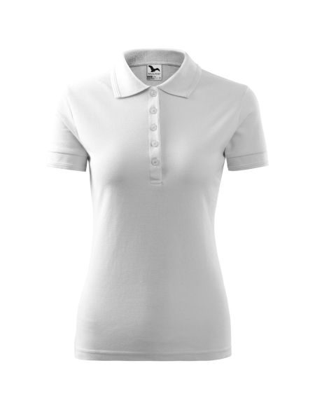 Damen Poloshirt Malfini Pique Polo 210 weiß