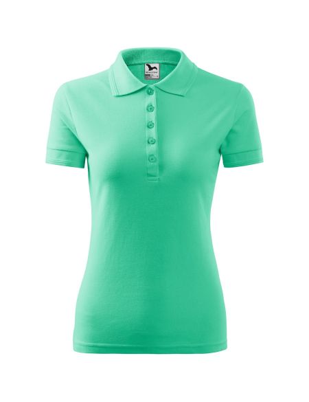 Damen Poloshirt Malfini Pique Polo 210 weiß