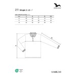 Herren Langarm-Poloshirt Malfini Single J. LS 211 weiß