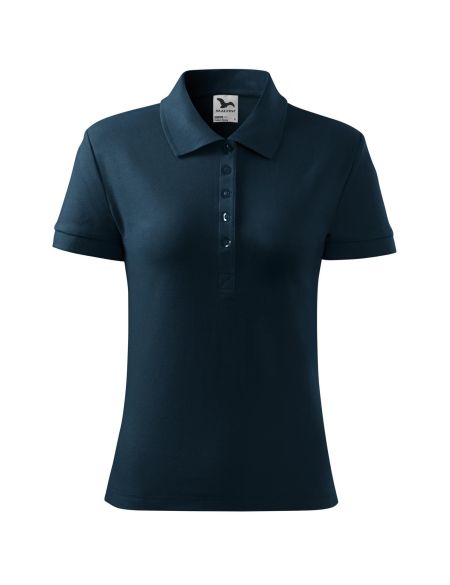 Damen Poloshirt Malfini Cotton Heavy 216 weiß