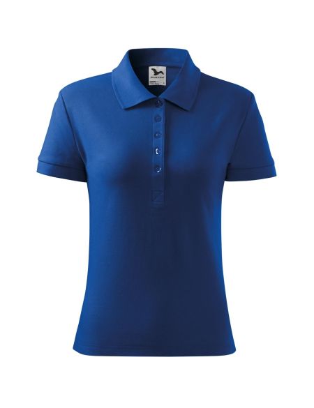 Damen Poloshirt Malfini Cotton Heavy 216 weiß