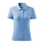 Damen Poloshirt Malfini Cotton Heavy 216 weiß