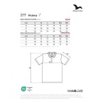 Unisex Sportpoloshirt Malfini Victory 217 weiß