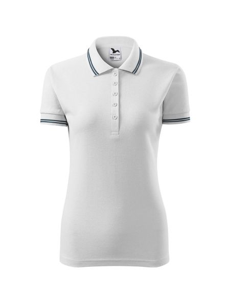 Damen Poloshirt Malfini Urban 220 weiß