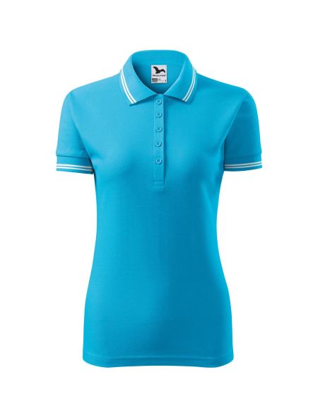 Damen Poloshirt Malfini Urban 220 weiß