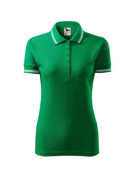 Damen Poloshirt Malfini Urban 220 weiß
