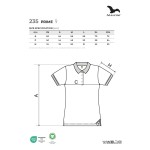 Damen Poloshirt Malfini Prime (GOTS) 235 weiß