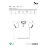 Herren Poloshirt Malfini Pique Polo Free F03 weiß