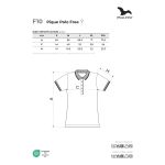 Damen Poloshirt Malfini Pique Polo Free F10 weiß