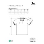 Polokošile dětská Malfini Pique Polo Free F22 bílá