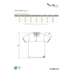 Herren Poloshirt Malfini Collar UP 256 weiß