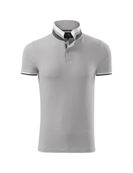 Herren Poloshirt Malfini Collar UP 256 weiß