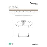 Damen Poloshirt Malfini Collar Up 257 weiß