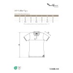 Damen Poloshirt Malfini Collar Up 257 weiß