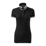 Damen Poloshirt Malfini Collar Up 257 weiß