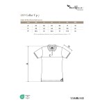 Damen Poloshirt Malfini Collar Up 257 weiß
