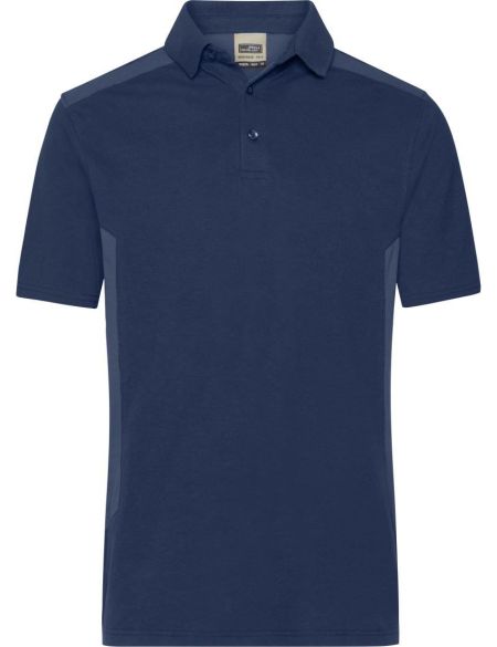 Arbeits-Piqué-Poloshirt für Herren Strong Daiber JN1826 Marineblau