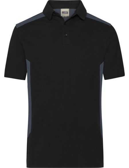 Men's work piqué polo shirt Strong Daiber JN1826 navy