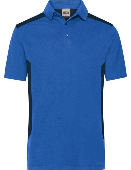 Men's work piqué polo shirt Strong Daiber JN1826 navy