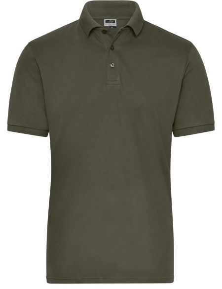 Men's work polo shirt, elastic, Daiber JN1806