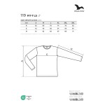 Men's long sleeve T-shirt Malfini FIT-T LS 144 white