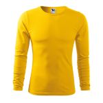 Tričko pánské dl. rukáv Malfini FIT-T LS 144 žlutá