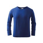 Tričko dětské s dlouhým rukávem Malfini Fit-T LS 121 královská modrá
