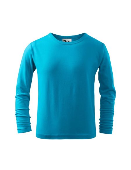 Children's long-sleeved T-shirt Malfini Fit-T LS 121 white