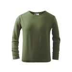 Children's long-sleeved T-shirt Malfini Fit-T LS 121 white