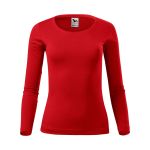 Women's long-sleeved T-shirt Malfini FIT-T LS 169 white