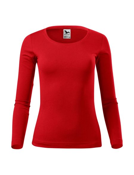 Women's long-sleeved T-shirt Malfini FIT-T LS 169 white