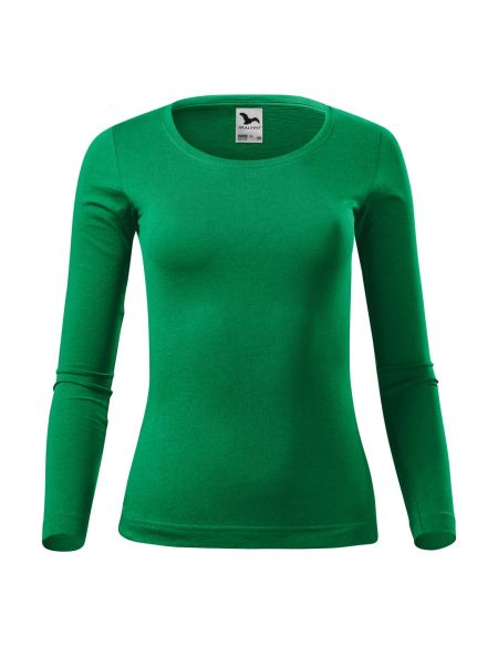Women's long-sleeved T-shirt Malfini FIT-T LS 169 white