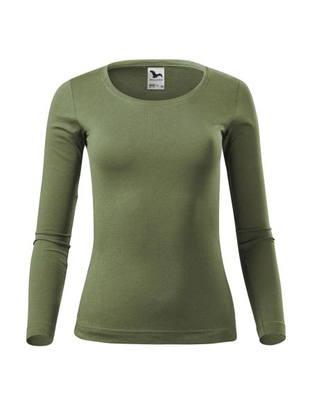 Women's long-sleeved T-shirt Malfini FIT-T LS 169 white