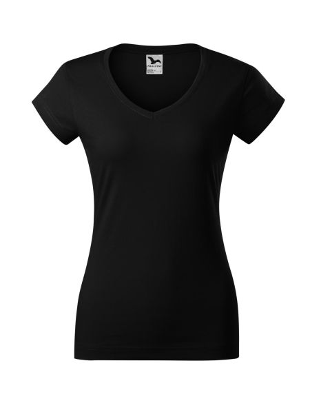 Women's T-shirt Malfini Fit V-Neck 162 white