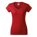 Women's T-shirt Malfini Fit V-Neck 162 white