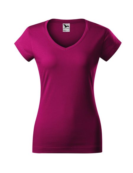 Women's T-shirt Malfini Fit V-Neck 162 white