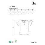 Damen T-Shirt Malfini Origin GOTS 172 weiß