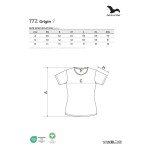 Women's T-shirt Malfini Origin GOTS 172 white