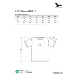 Men's quick-drying T-shirt Malfini Chance GRS 810 white