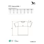 Men's quick-drying T-shirt Malfini Chance GRS 810 white