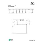 Unisex oversized T-shirt Malfini Stage 812 white
